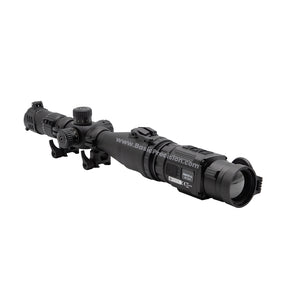 Bering Optics Hogster-C Thermal Clip On Installed on a Daytime Scope With Throw Lever Adapter