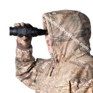 Bering Optics Thermal Clip-On Attachment Shown Being Used As A Handheld After Conversion To A Thermal Monocular With 2.0x Detachable Eyepiece