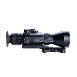 Side View of Bering Optics D-750 Elite Night Vision Sight On A Rifle. This NV Scope Is Suitable for Night Hunting, Nighttime Law Enforcement Operations, Tactical Engagements And Other Military Applications