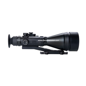 Side View of Bering Optics D-790 Elite Night Vision Sight On A Rifle. This NV Scope Is Suitable for Night Hunting, Nighttime Law Enforcement Operations, Tactical Engagements And Other Military Applications