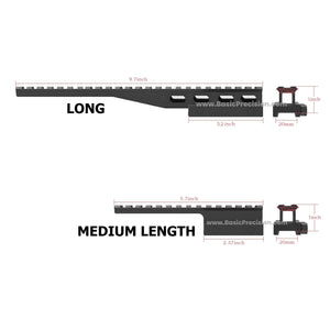 Bolt-Action Rifle Picatinny Mount Extender for Bering Optics Thermal Scopes