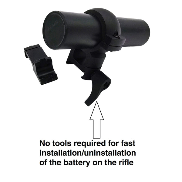 Load image into Gallery viewer, Digital Night Vision And Thermal Scope External QD Picatinny Battery Pack