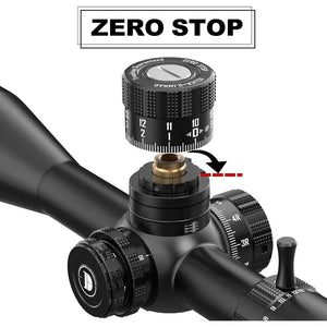 Discovery Optics ED-PRS GEN-II-5-25X56 Riflescope With Extra Low Dispercion Premium Glass And Zero Stop Elevation Turret