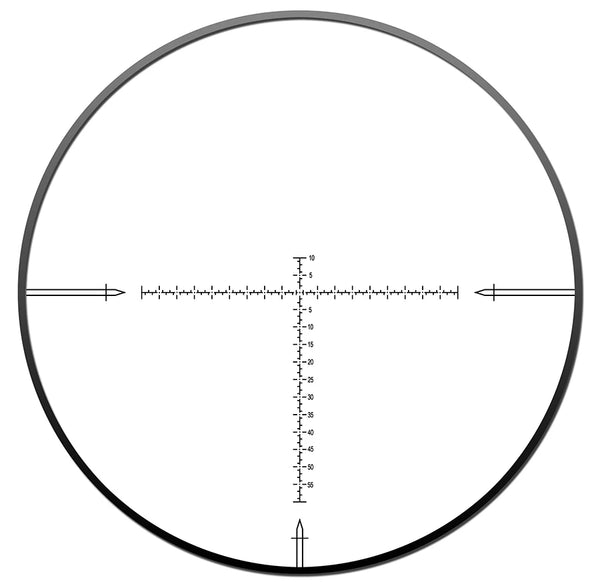 Load image into Gallery viewer, Subtension Values For Reticle Of Discovery Optics HT 3-12X40 SF First Focal Plane Hunting Riflescope With HT (High Transmittance) Multicoated Glass, Aircraft-Grade Aluminum One-Piece 30mm Tube And Premium Turrets