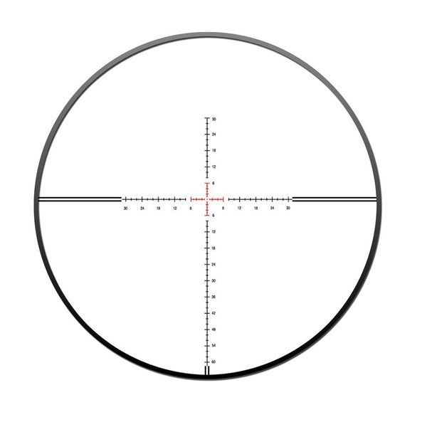 Load image into Gallery viewer, Subtension Values For The Illuminated Reticle Of Discovery Optics HT 4-16X44 SFIR First Focal Plane Hunting Riflescope With HT (High Transmittance) Multicoated Glass, Aircraft-Grade Aluminum One-Piece 30mm Tube And Premium Turrets