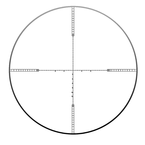 Load image into Gallery viewer, MOA Subtension Values For Reticle Of Discovery Optics MS 3-9X40 Second Focal Plane Hunting Riflescope With Fully Multicoated Glass, Aircraft-Grade Aluminum One-Piece 1-inch Tube And Covered Turrets