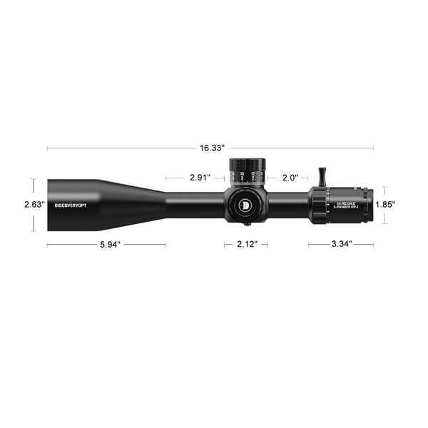 Load image into Gallery viewer, Discovery Optics ED GEN-II 5-25x56mm SFIR FFP-Z PRS Riflescope