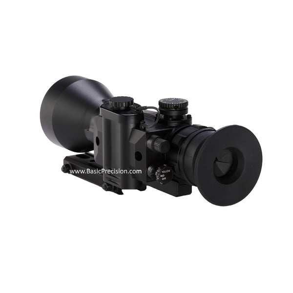Load image into Gallery viewer, Rear View of Bering Optics D-750 Elite Night Vision Sight On A Rifle. This NV Scope Is Suitable for Night Hunting, Nighttime Law Enforcement Operations, Tactical Engagements And Other Military Applications
