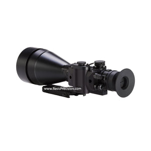Rear View of Bering Optics D-790 Elite Night Vision Sight On A Rifle. This NV Scope Is Suitable for Night Hunting, Nighttime Law Enforcement Operations, Tactical Engagements And Other Military Applications