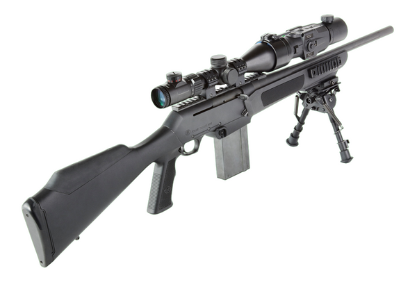 Load image into Gallery viewer, Bering Optics Super Yoter C Thermal Clip On Attachment For Night Hunting Installed on Picatinny Mount