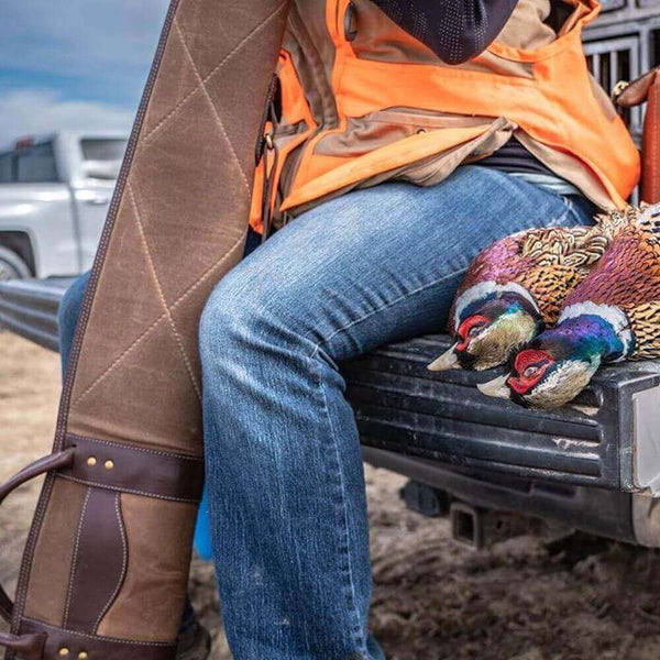 Load image into Gallery viewer, White Wing Waxed Canvas Hunting Shotgun Case