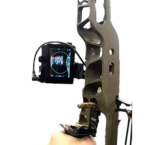 Load image into Gallery viewer, Bering Optics Hogster Bowster Thermal Bow Sight - a new bow-mounted thermal sight for hunting with confidence in both day and night conditions using one dedicated bow sight system with daytime and thermal modes.