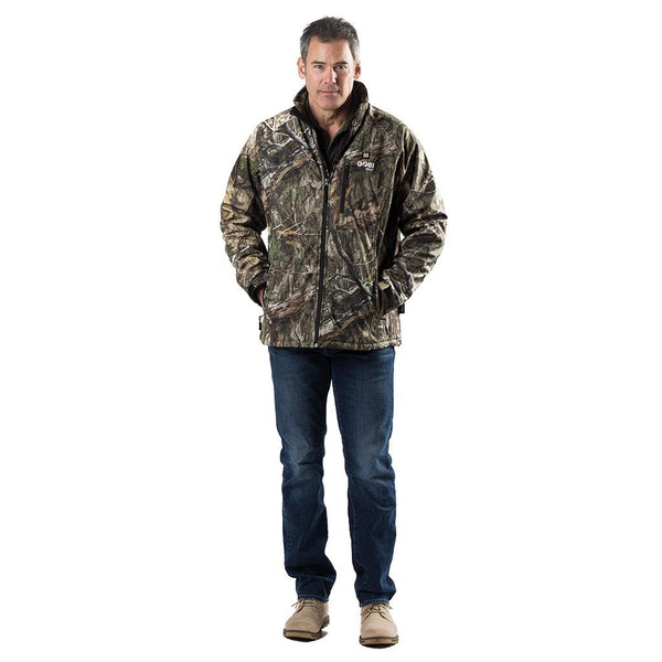 Load image into Gallery viewer, Sahara Men's Heated Hunting Jacket - Mossy Oak Camo