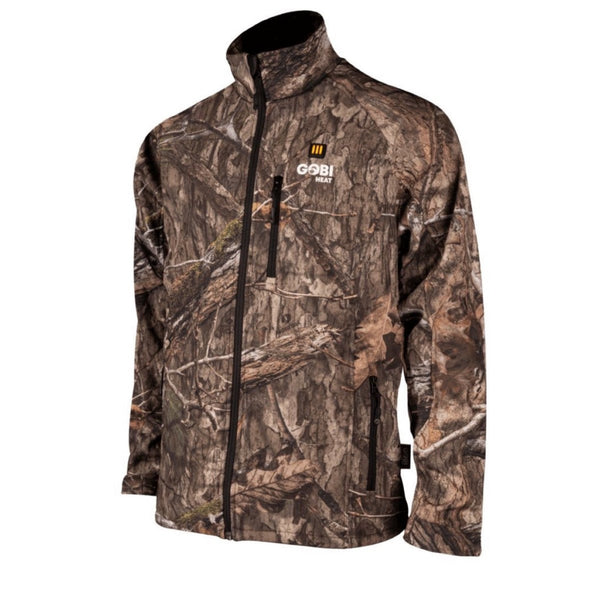 Load image into Gallery viewer, Sahara Men's Heated Hunting Jacket - Mossy Oak Camo