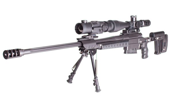 Load image into Gallery viewer, Open Box SUPER YOTER-C Universal Thermal Clip-On with 50mm lens and 640x480 px.12 μm pitch VOx core Installed on a Picatinny Mount