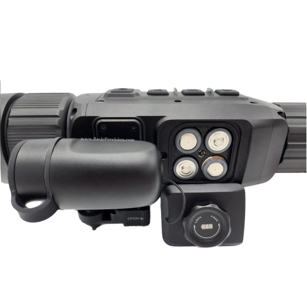 Load image into Gallery viewer, Compartment for 4 AA Batteries of Bering Optics Super Hogster / Super Yoter LRF Thermal Weapon Sight With Laser Rangefinder