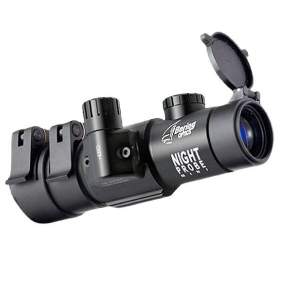 Load image into Gallery viewer, Bering Optics Night Probe Mini Night Vision Clip-On Attachments For Night Hunting Converts Your Daytime Rifle Scope To A Night Vision Sight