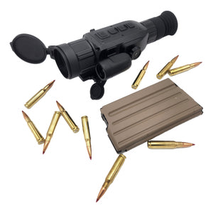 SUPER HOGSTER LRF with Laser Rangefinder, 35 mm lens, 3.5x-14.0x Magnification