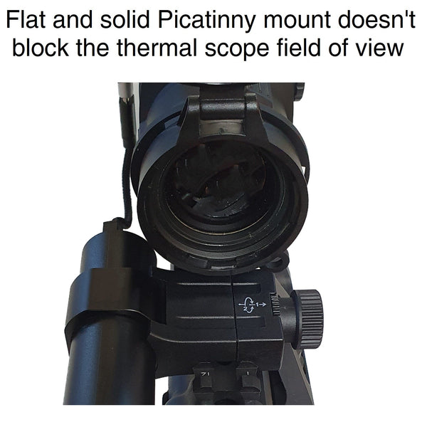 Load image into Gallery viewer, Bering Optics Thermal Weapon Sight with External Picatinny-Mountable Rechargeable Powerbank