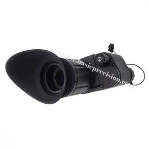 The Bering Optics Multipurpose MULTITASK 1.0x25 handheld and head/helmet mountable Thermal Monocular - Rear View