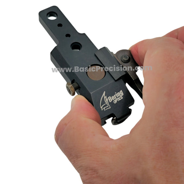 Load image into Gallery viewer, Bering Optics Standard Picatinny QD Mount for Hogster and Super Yoter thermal clip-on attachment. Also used for Hogster, Super Hogster and Super Yoter product lines of Thermal Scopes and Hogster Charge Digital Night Vision Sight

