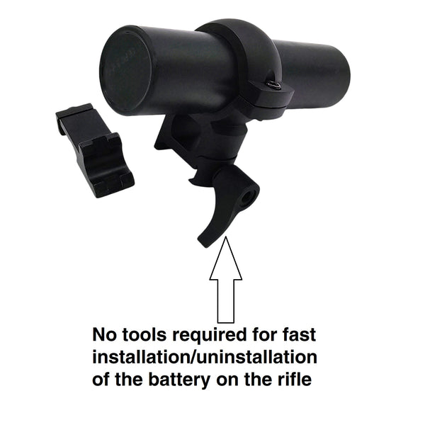 Load image into Gallery viewer, Digital Night Vision And Thermal Scope External QD Picatinny Battery Pack
