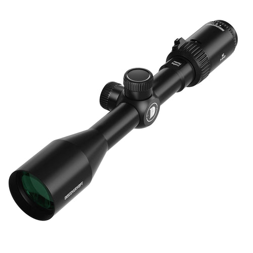 Discovery Optics MS (Magnum Shock-Resistant) 3-9X40mm Second Focal Plane Hunting Riflescope With Fully Multicoated Glass,  Aircraft-Grade Aluminum One-Piece 1-inch Tube, Covered Turrets And Picatinny Mounting Rings