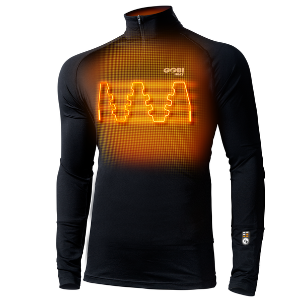 Load image into Gallery viewer, FlexCore Men’s Heated Base Layer Shirt - Dual Control
