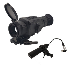 Bering Optics Hogster Stimulus Thermal Scope with External Picatinny-Mountable Rechargeable Battery Pack