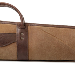 White Wing Waxed Canvas Hunting Shotgun Case