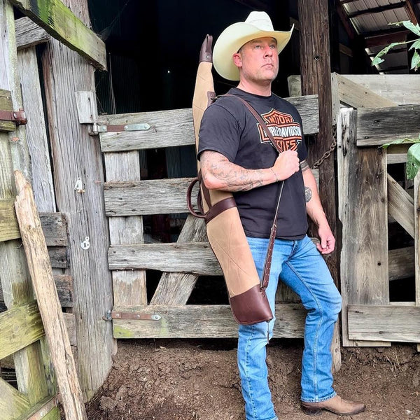 Load image into Gallery viewer, White Wing Waxed Canvas Hunting Shotgun Case
