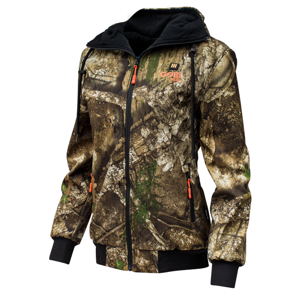 Load image into Gallery viewer, Shadow Women's Heated Hunting Hoodie - Available in Mossy Oak® and Real Tree®
