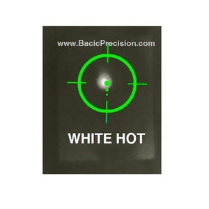 Thermal Target For Zeroing Thermal Sights Is Clearly Visible Through Bering Optics Super Yoter Thermal Scope In The "White Hot" Mode