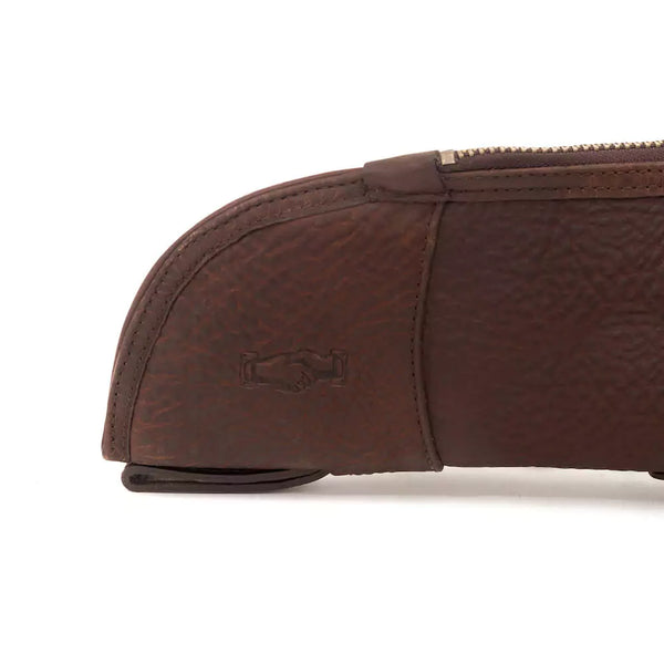Load image into Gallery viewer, White Wing Premium US Leather Scoped Hunting Rifle Case
