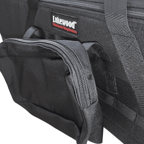 Load image into Gallery viewer, Hunt-Ready Top-Opener Double Scoped Rifle Lakewood Hardcase Shown With MOLLE Pouch Attached

