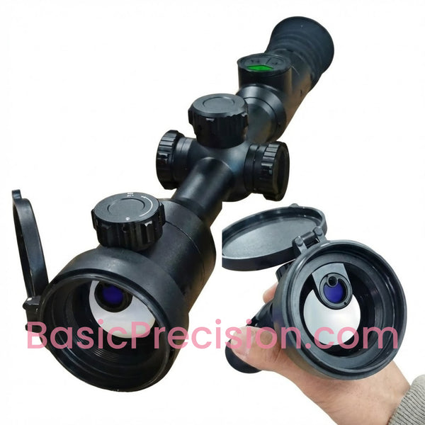 Load image into Gallery viewer, Hogster BOAR Thermal Scope With A Laser Rangefinder Integrated Into The 54 mm Lens For Medium &amp; Long Range Night Hunting
