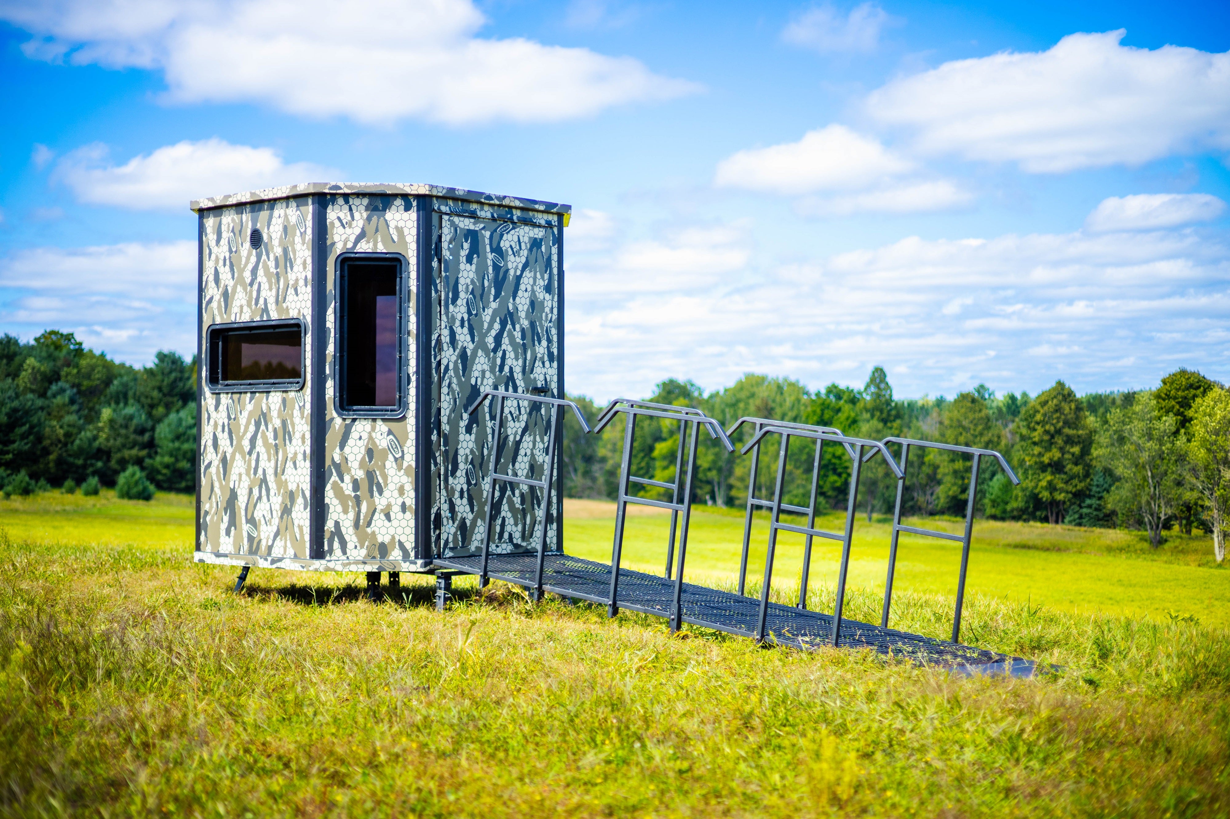 Wheelchair Accessible - Hunting Blind Stand - Ramp Kit – Basic Precision