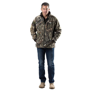 Sahara Men's Heated Hunting Jacket - Mossy Oak Camo
