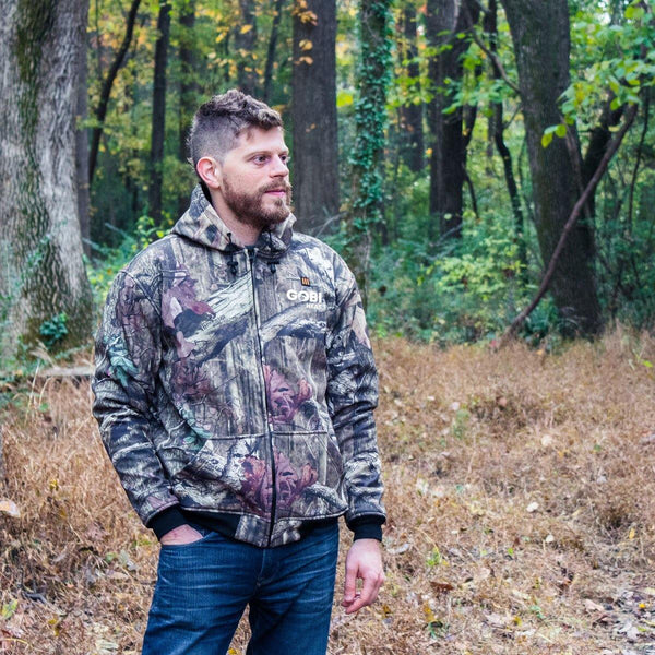 Load image into Gallery viewer, Shadow Men's Heated Hunting Hoodie - Available in Mossy Oak® and Real Tree®
