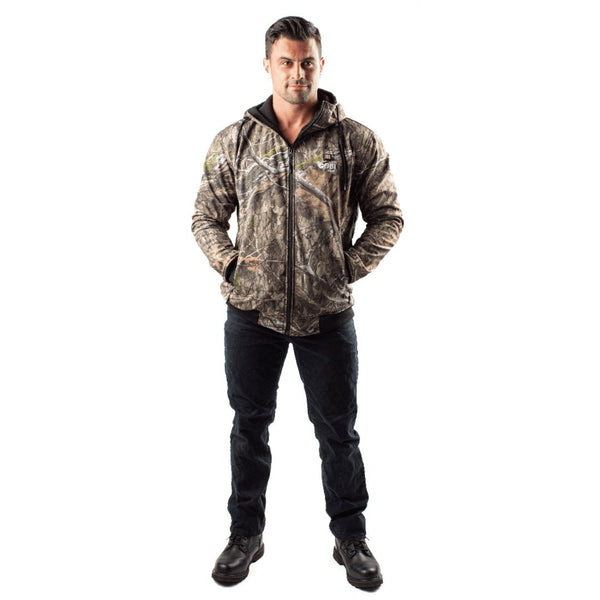 Load image into Gallery viewer, Shadow Men's Heated Hunting Hoodie - Available in Mossy Oak® and Real Tree®
