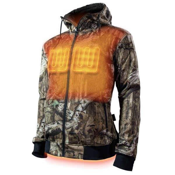 Load image into Gallery viewer, Shadow Men's Heated Hunting Hoodie - Available in Mossy Oak® and Real Tree®
