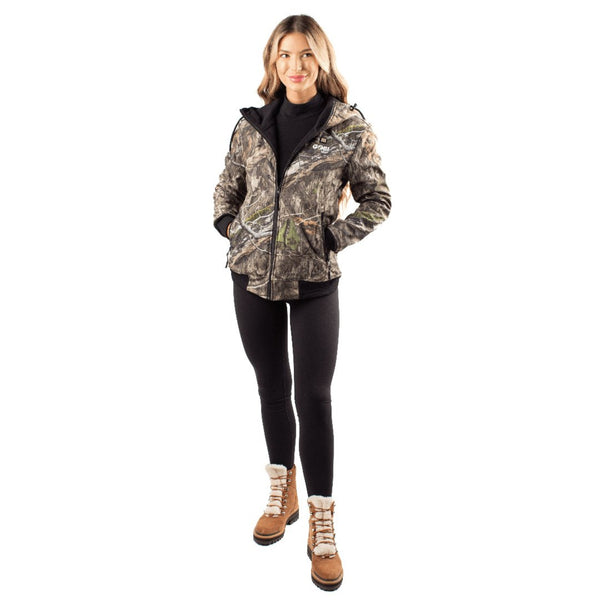 Load image into Gallery viewer, Shadow Women's Heated Hunting Hoodie - Available in Mossy Oak® and Real Tree®
