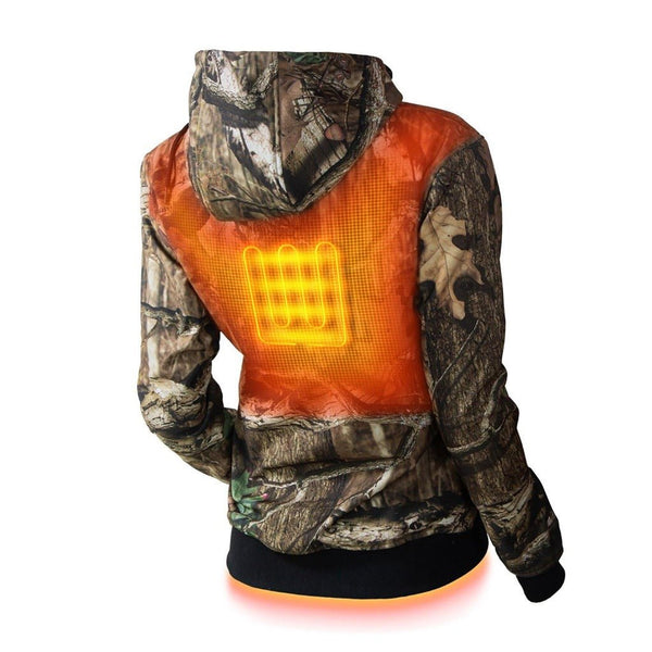 Load image into Gallery viewer, Shadow Women's Heated Hunting Hoodie - Available in Mossy Oak® and Real Tree®
