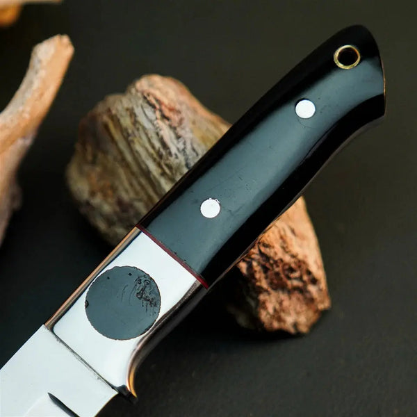 Load image into Gallery viewer, 8.7" Handmade Hunting Knife – Full Tang Stainless Steel Resin Handle
