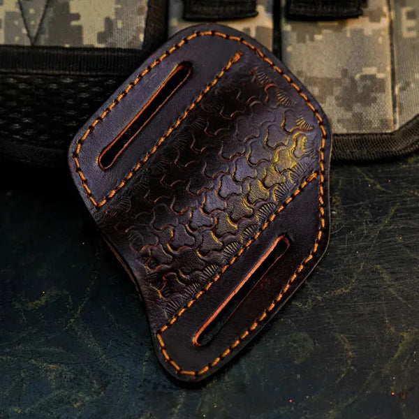 Load image into Gallery viewer, Handmade Damascus Folding Pocket Knife with Resin Handle
