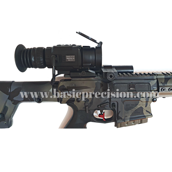 Load image into Gallery viewer, Bering Optics Hogster Thermal Scope and External Picatinny Powerbank On AR-platform Night Hunting Rifle
