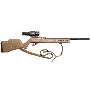 Bering Optics Hogster 35 Vibe On Rabits Hunting Suppressed Rifle