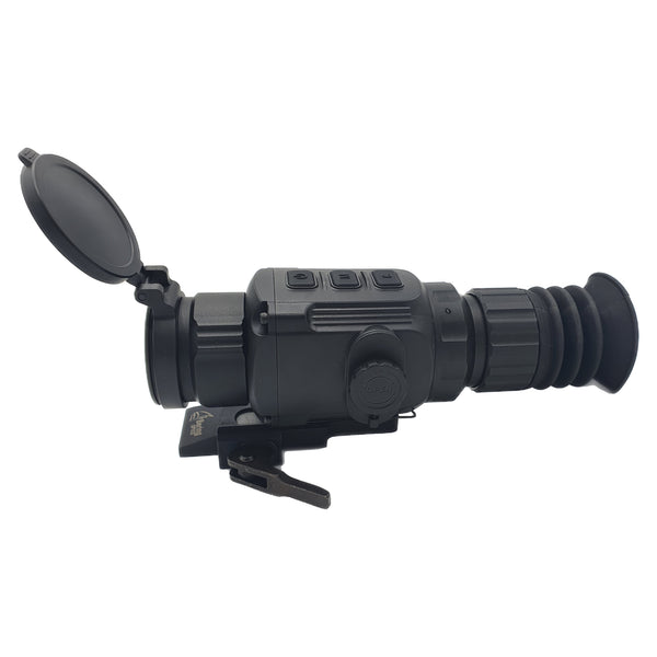 Load image into Gallery viewer, Bering Optics Hogster Stimulus Thermal Scope For Night Hunting - Side View
