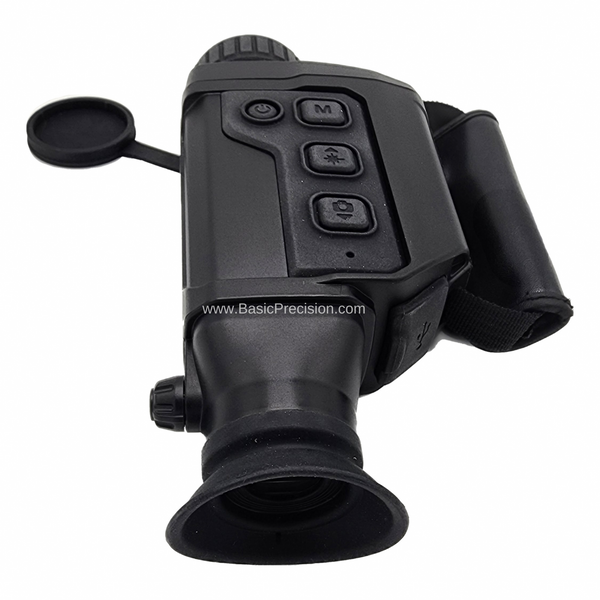Load image into Gallery viewer, Crisp LRF - Thermal Monocular With Laser Rangefinder By Bering Optics - Rear View
