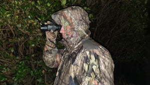 Bering Optics Super Yoter C Thermal Clip On Attachment For Night Hunting Held in Hand in Night